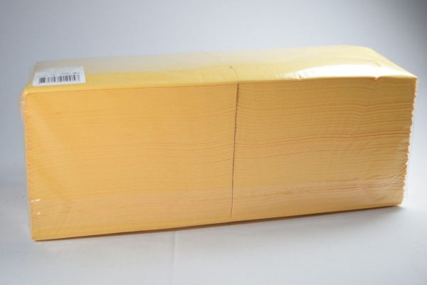 SALVETES 33X33 CM, 3 KĀRTAS, DZELTENAS/250gb