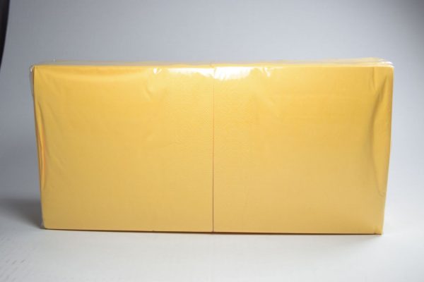 SALVETES 33X33 CM, 2 KĀRTAS, DZELTENAS/250gb