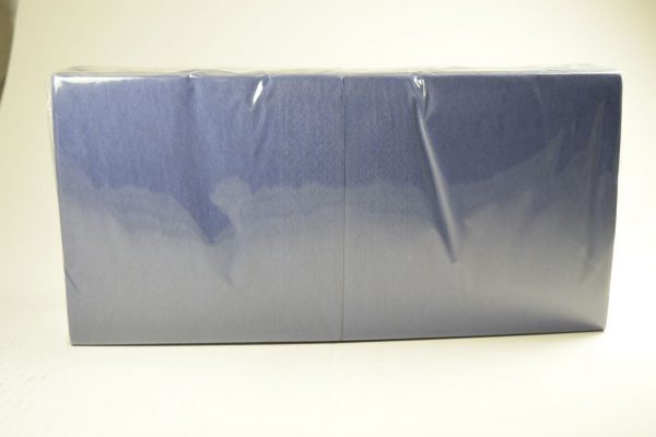 SALVETES 33X33 CM, 2 KĀRTAS, TUMŠI ZILAS/250gb