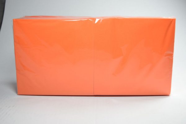 SALVETES 33X33 CM, 2 KĀRTAS, ORANŽAS/250gb